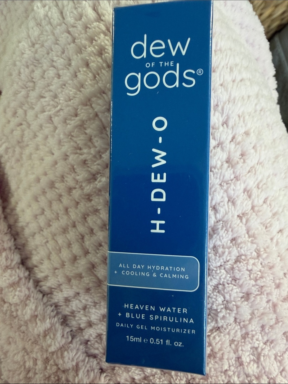 Dew of the Gods H-DEW-O Daily Gel Moisturizer - Blue